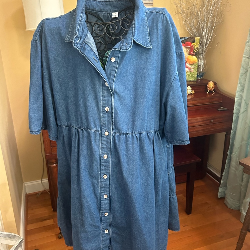 Denim dress